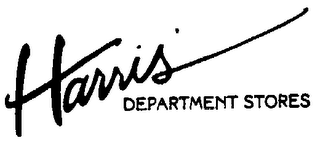HARRIS' DEPARTMENT STORES logo