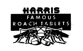 HARRIS FAMOUS ROACH TABLETS logo