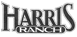 HARRIS RANCH logo
