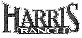 HARRIS RANCH logo
