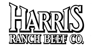 HARRIS RANCH BEEF CO. logo