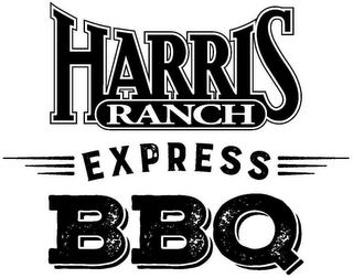 HARRIS RANCH EXPRESS BBQ logo