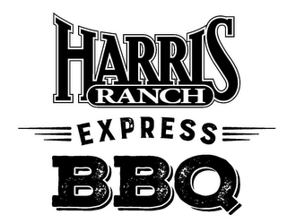 HARRIS RANCH EXPRESS BBQ logo