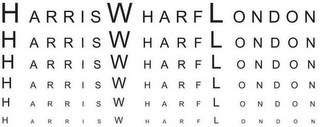 HARRIS WHARF LONDON logo