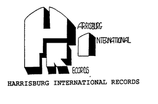 HARRISBURG INTERNATIONAL RECORDS logo