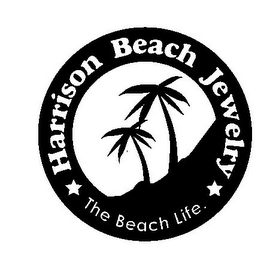 HARRISON BEACH JEWELRY THE BEACH LIFE. logo