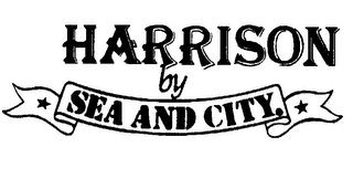 HARRISON BY SEA AND CITY. logo