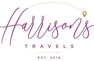HARRISON'S TRAVELS EST. 2016 logo
