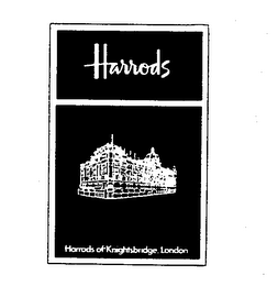 HARRODS HARRODS OF KNIGHTSBRIDGE, LONDON logo