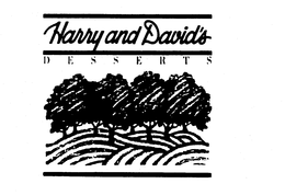 HARRY AND DAVID'S DESSERTS logo