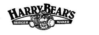 HARRY BEAR'S BURGER MAKER HB logo