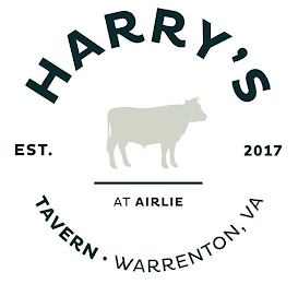 HARRY'S AT AIRLIE EST. 2017 TAVERN · WARRENTON, VA logo