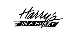 HARRY'S IN A HURRY logo
