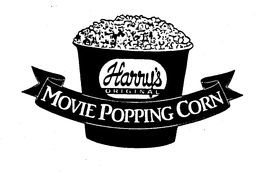 HARRY'S MOVIE POPPING CORN logo