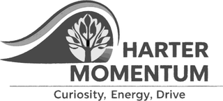 HARTER MOMENTUM CURIOSITY, ENERGY, DRIVE logo