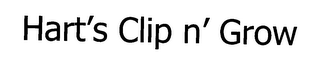 HART´S CLIP N´ GROW logo