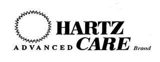 HARTZ ADVANCED CARE BRAND logo