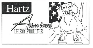 HARTZ AMERICAN BEEFHIDE logo