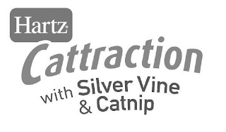 HARTZ CATTRACTION WITH SILVER VINE & CATNIP logo