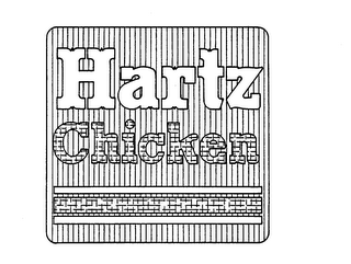 HARTZ CHICKEN logo