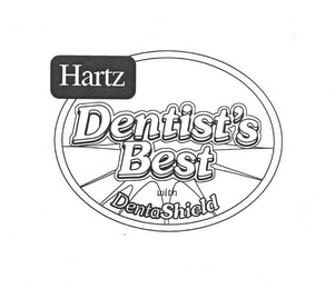 HARTZ DENTIST'S BEST WITH DENTASHIELD logo