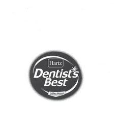 HARTZ DENTIST'S BEST WITH DENTASHIELD FOR CLEANER TEETH logo