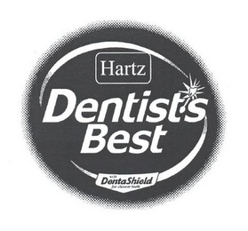HARTZ DENTIST'S BEST WITH DENTASHIELD FOR CLEANER TEETH logo