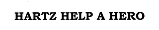 HARTZ HELP A HERO logo
