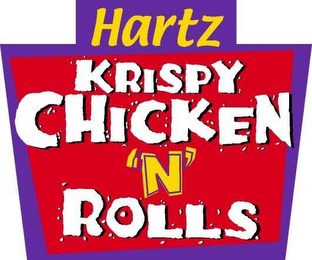 HARTZ KRISPY CHICKEN 'N' ROLLS logo