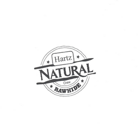 HARTZ NATURAL CHEW RAWHIDE logo
