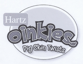 HARTZ OINKIES PIG SKIN TWISTS logo