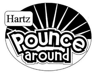 HARTZ POUNCE AROUND logo