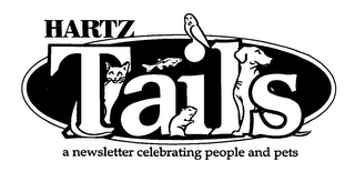 HARTZ TAILS A NEWSLETTER CELEBRATING PEOPLE AND PETS logo