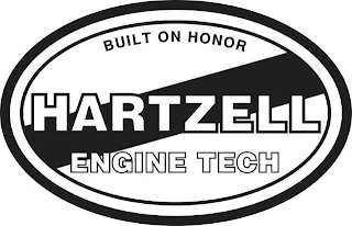 HARTZELL ENGINE TECH BUILT ON HONOR logo