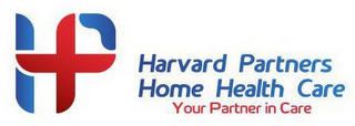 HARVARD PARTNERS HOME HEALTH CARE YOUR PARTNER IN CARE logo