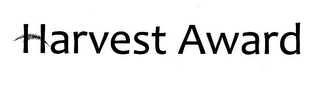 HARVEST AWARD logo