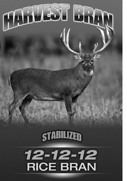 HARVEST BRAN STABILIZED 12-12-12 RICE BRAN logo