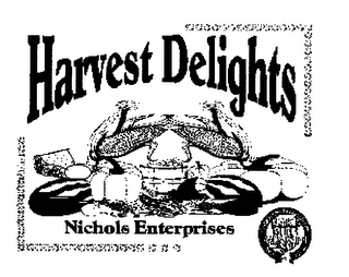 HARVEST DELIGHTS NCHOLS ENTERPRISES logo