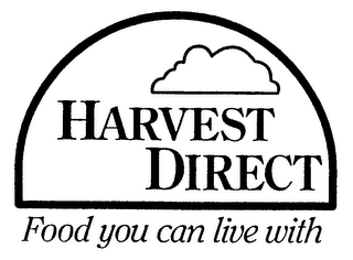 HARVEST DIRECT FOOD YOU CAN LIVE WITH logo