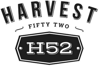 HARVEST FIFTY TWO H52 logo