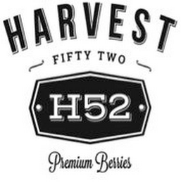 HARVEST FIFTY TWO H52 PREMIUM BERRIES logo