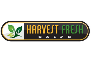 HARVEST FRESH SNIPS logo