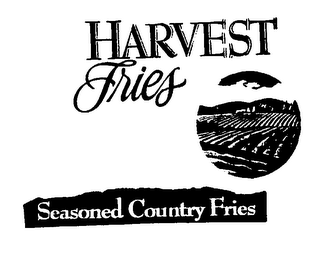 HARVEST FRIES SEASONED COUNTRY FRIES logo