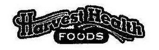 HARVEST HEALTH FOODS logo