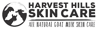 HARVEST HILLS SKIN CARE ALL NATURAL GOAT MILK SKIN CARE logo