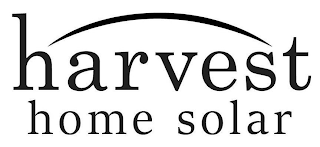 HARVEST HOME SOLAR logo