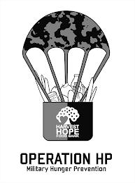 HARVEST HOPE FOOD BANK OPERATION HP MILITARY HUNGER PREVENTION logo