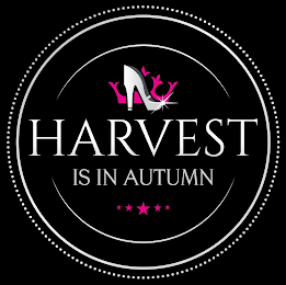 HARVEST IS IN AUTUMN logo