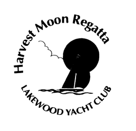 HARVEST MOON REGATTA LAKEWOOD YACHT CLUB logo