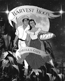 HARVEST MOON TORTILLA CHIPS logo